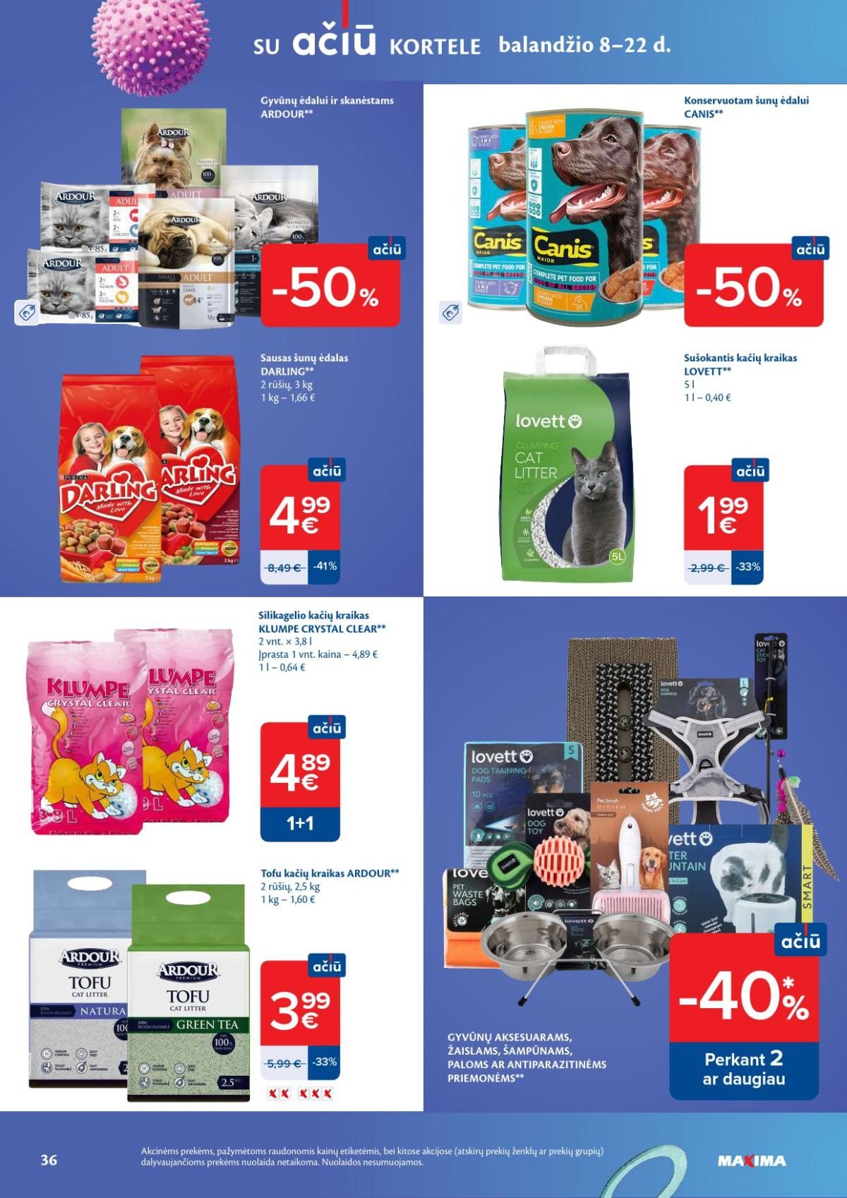 MAXIMA - Kaininis leidinys Nr.16 (2026 04 14 - 2026 04 20)