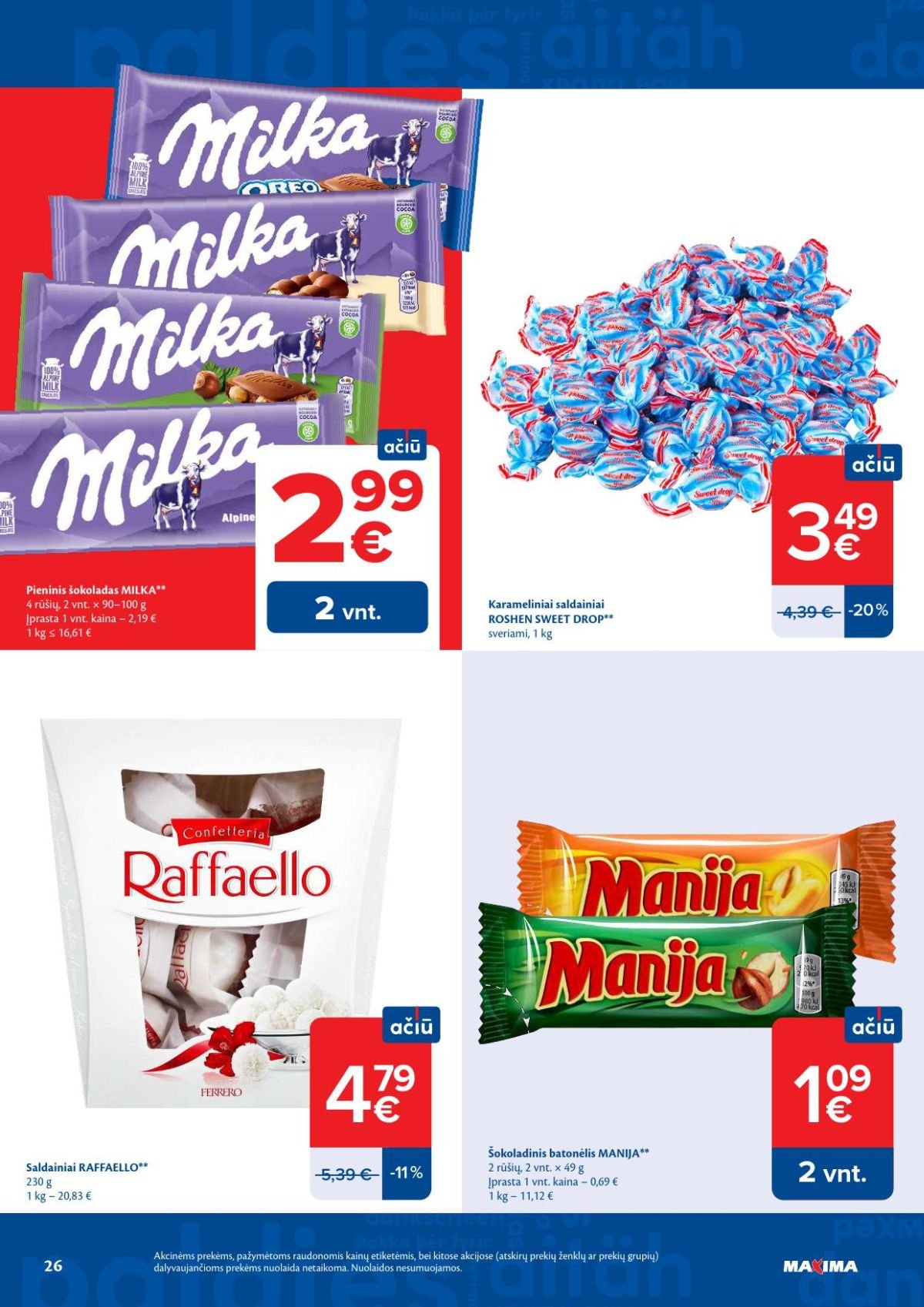 MAXIMA - Kaininis leidinys Nr.30 (2026 07 21 - 2026 07 27)