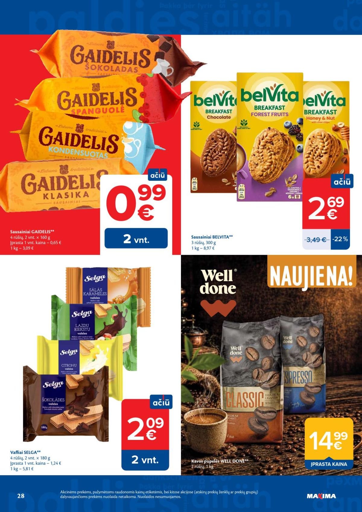 MAXIMA - Kaininis leidinys Nr.30 (2026 07 21 - 2026 07 27)