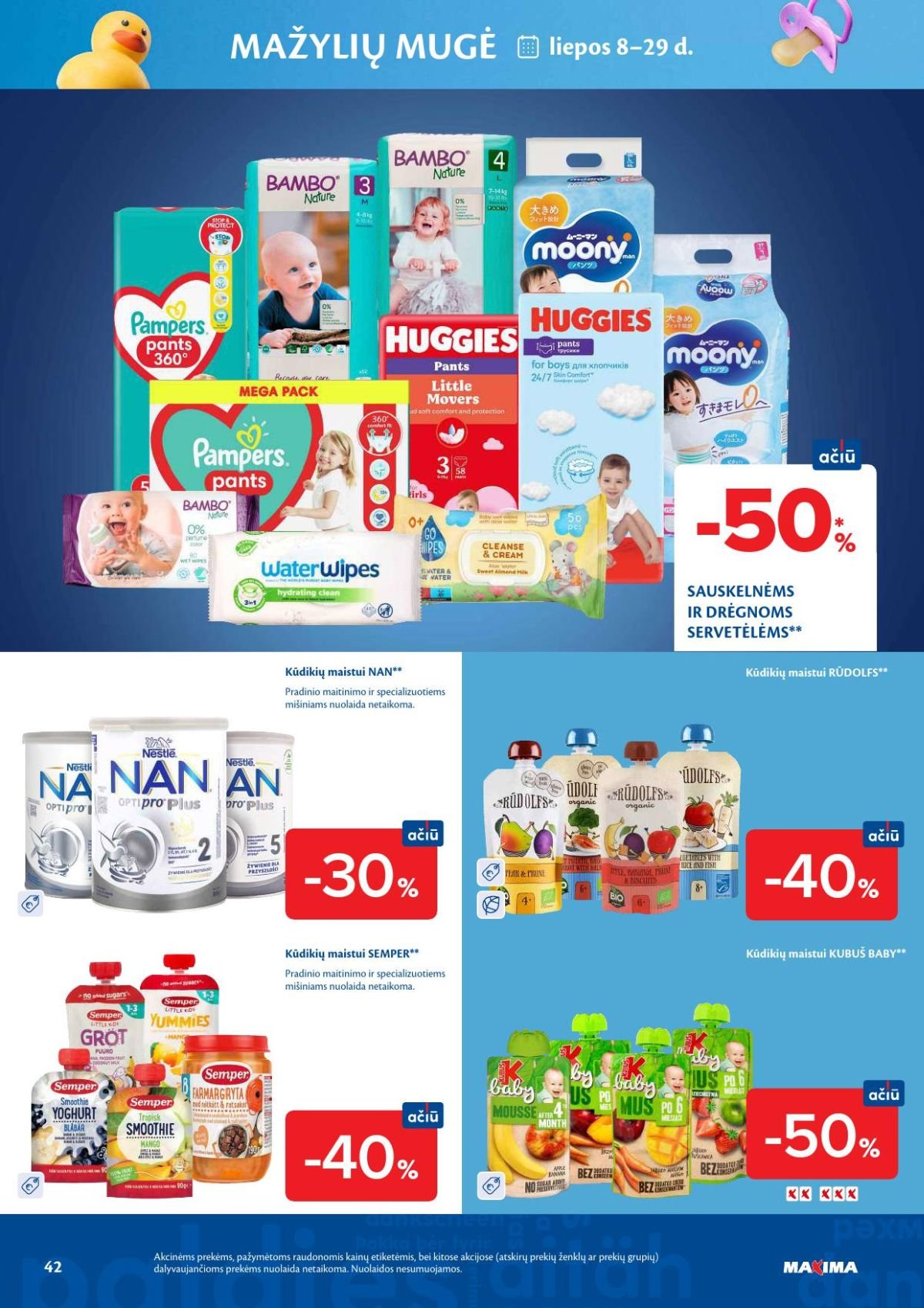MAXIMA - Kaininis leidinys Nr.30 (2026 07 21 - 2026 07 27)