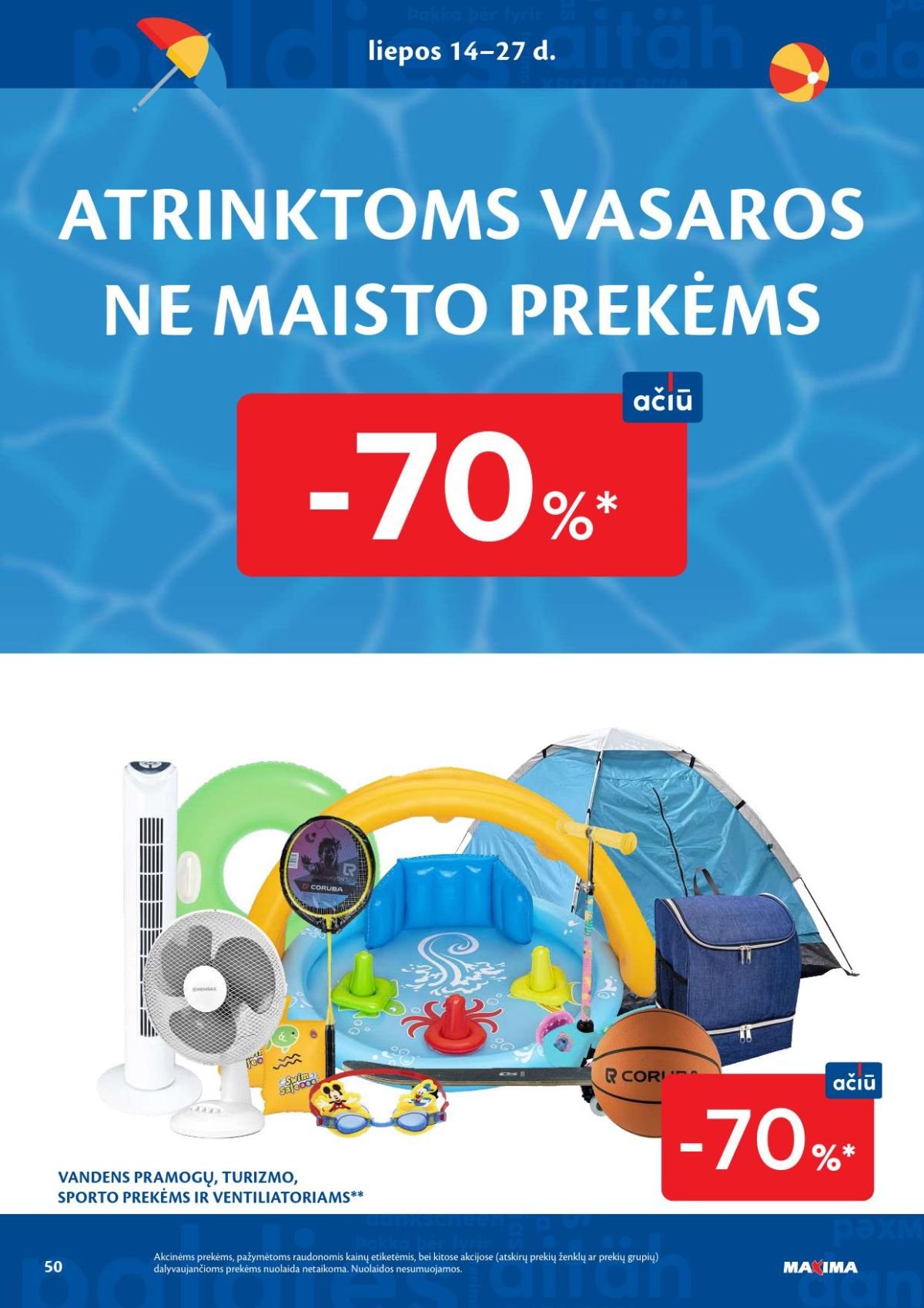 MAXIMA - Kaininis leidinys Nr.30 (2026 07 21 - 2026 07 27)