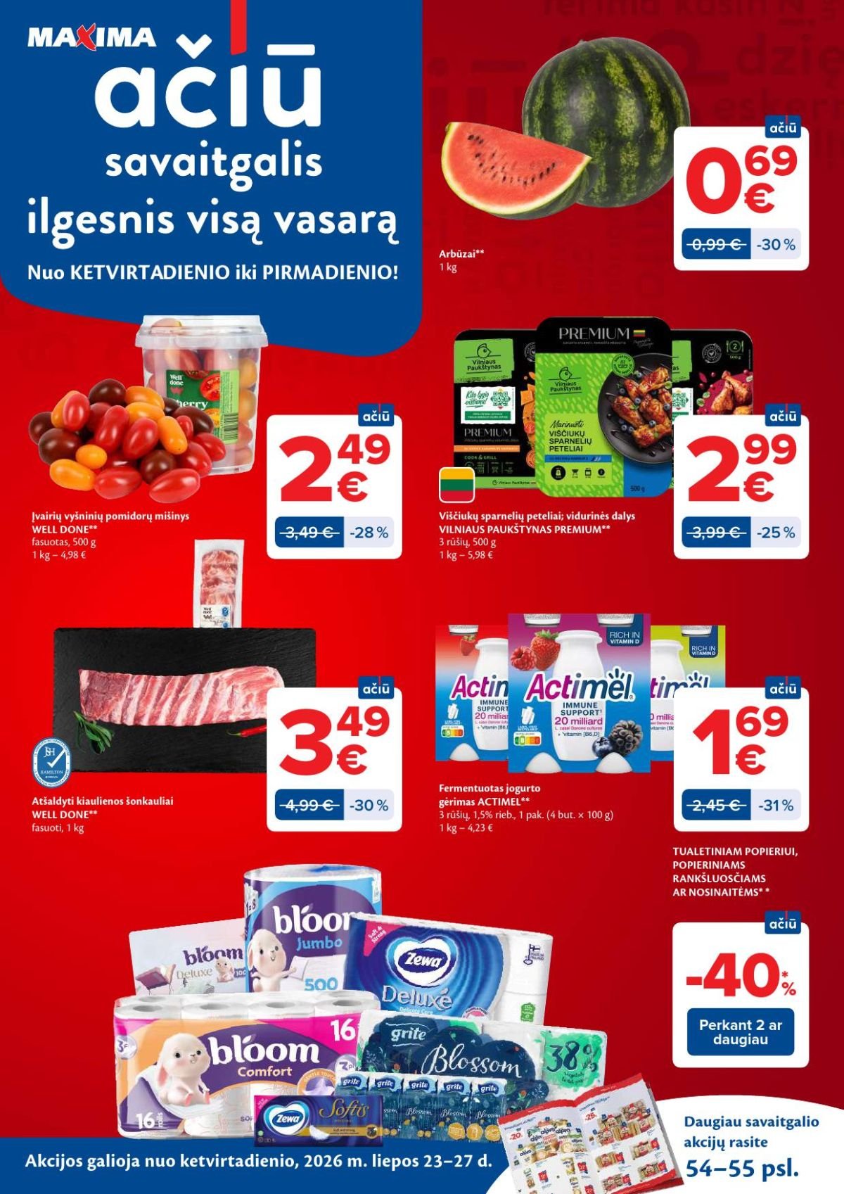 MAXIMA - Kaininis leidinys Nr.30 (2026 07 21 - 2026 07 27)
