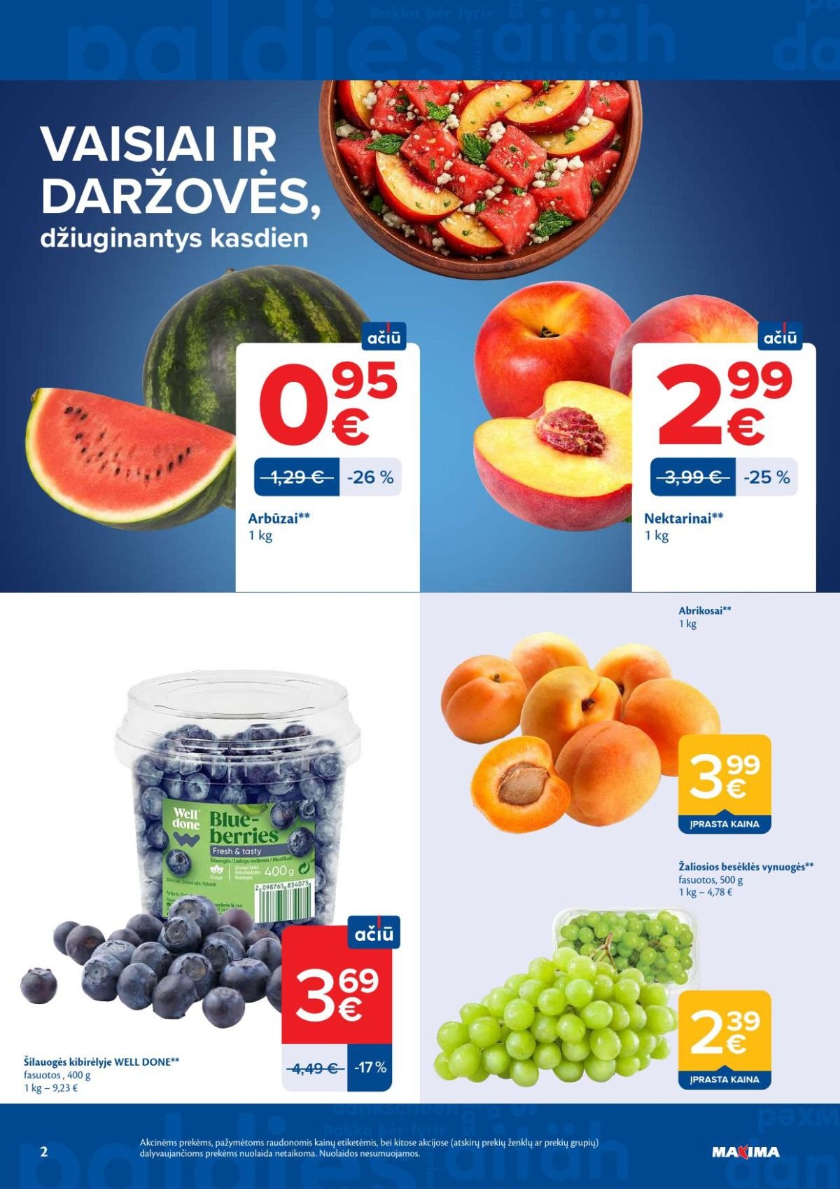 MAXIMA - Kaininis leidinys Nr.25 (2026 06 16 - 2026 06 22)
