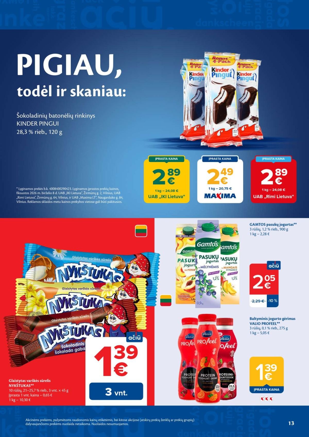 MAXIMA - Kaininis leidinys Nr.25 (2026 06 16 - 2026 06 22)