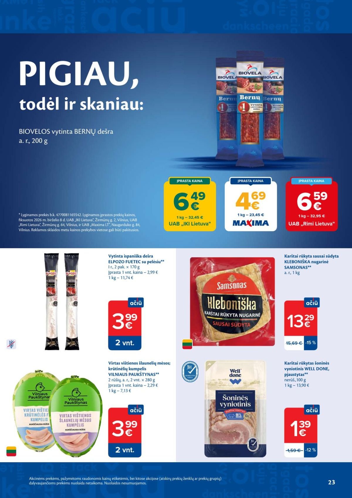MAXIMA - Kaininis leidinys Nr.25 (2026 06 16 - 2026 06 22)