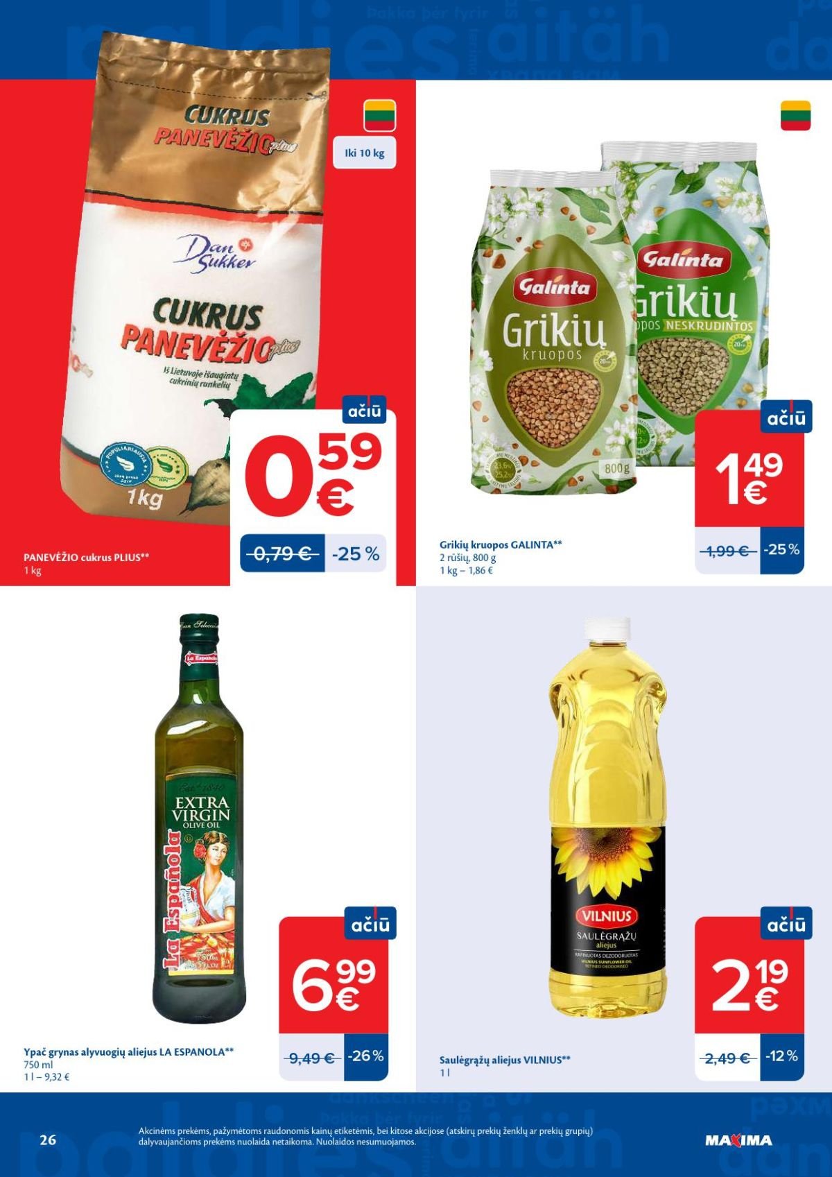 MAXIMA - Kaininis leidinys Nr.25 (2026 06 16 - 2026 06 22)