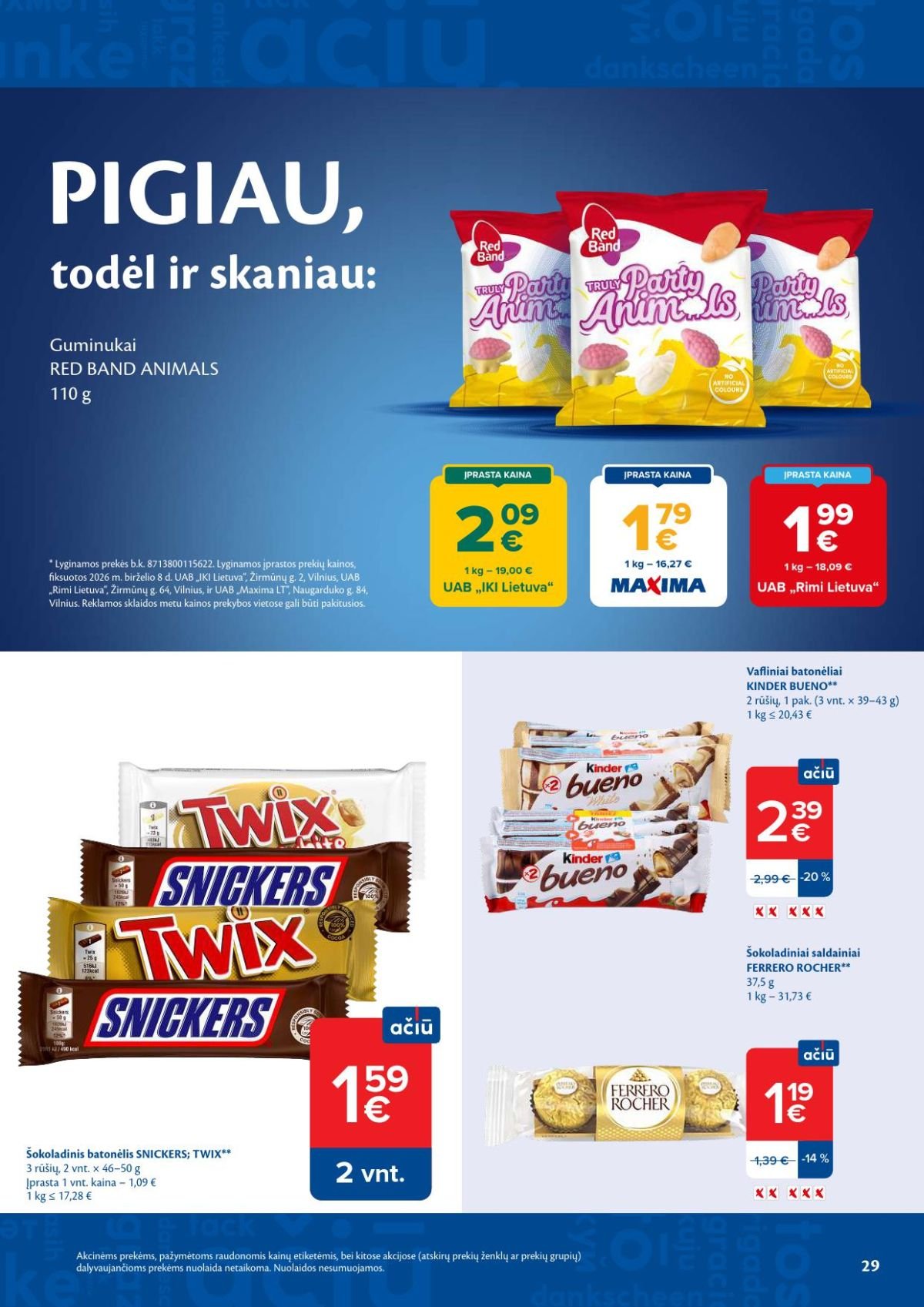 MAXIMA - Kaininis leidinys Nr.25 (2026 06 16 - 2026 06 22)