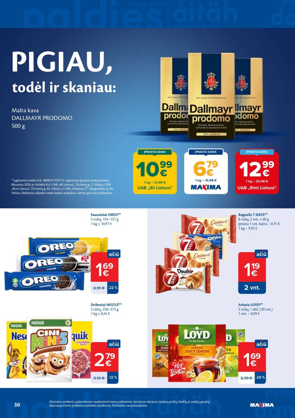 MAXIMA - Kaininis leidinys Nr.25 (2026 06 16 - 2026 06 22)