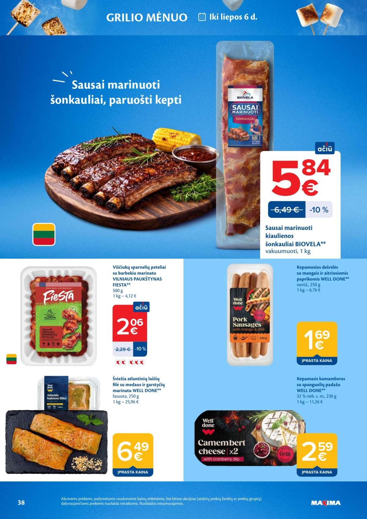 MAXIMA - Kaininis leidinys Nr.25 (2026 06 16 - 2026 06 22)
