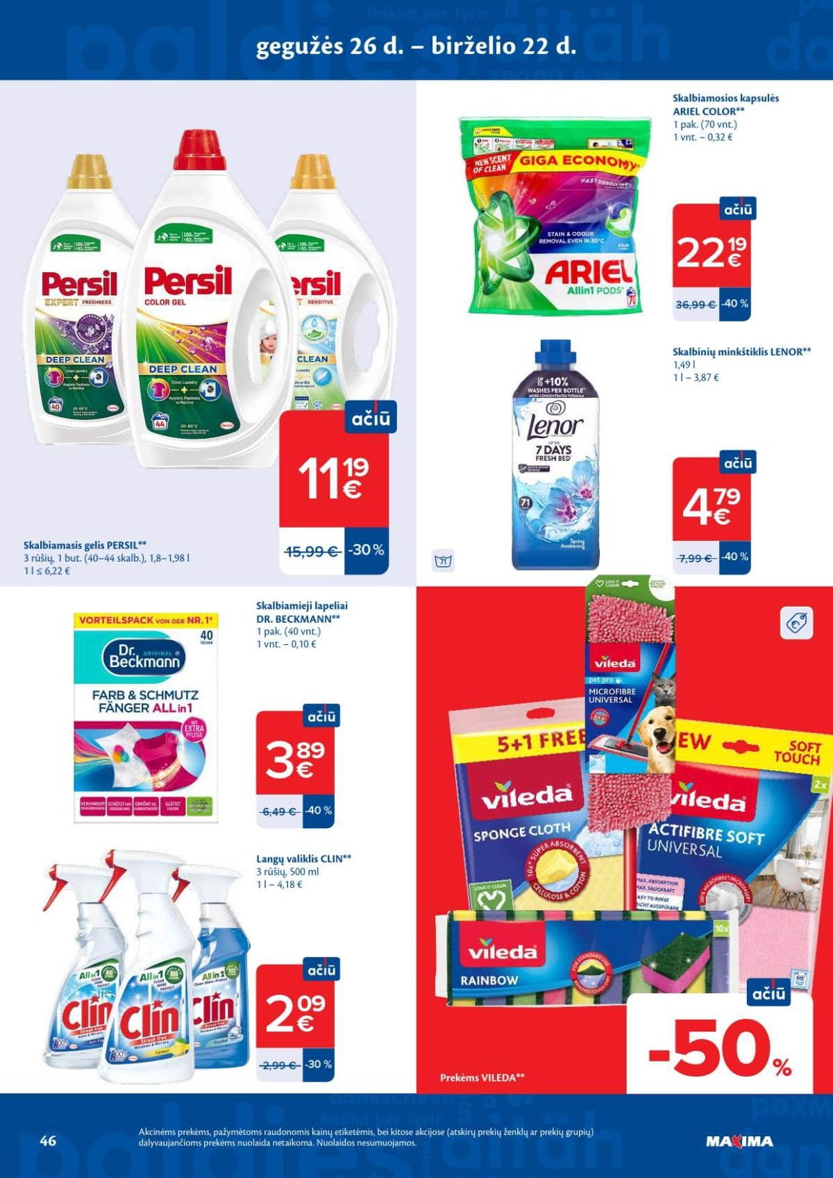 MAXIMA - Kaininis leidinys Nr.25 (2026 06 16 - 2026 06 22)
