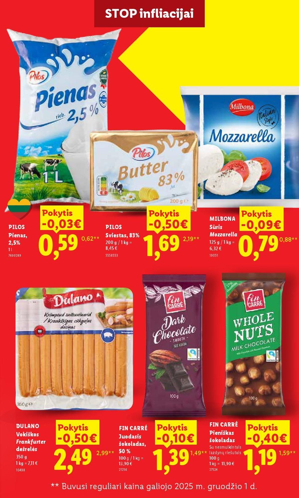LIDL - Maisto prekių pasiūlymai (2026 04 13 - 2026 04 19)