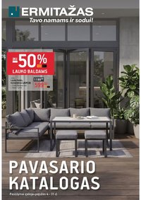 ERMITAŽAS - Pavasario katalogas (2026 05 04 - 2026 05 31)