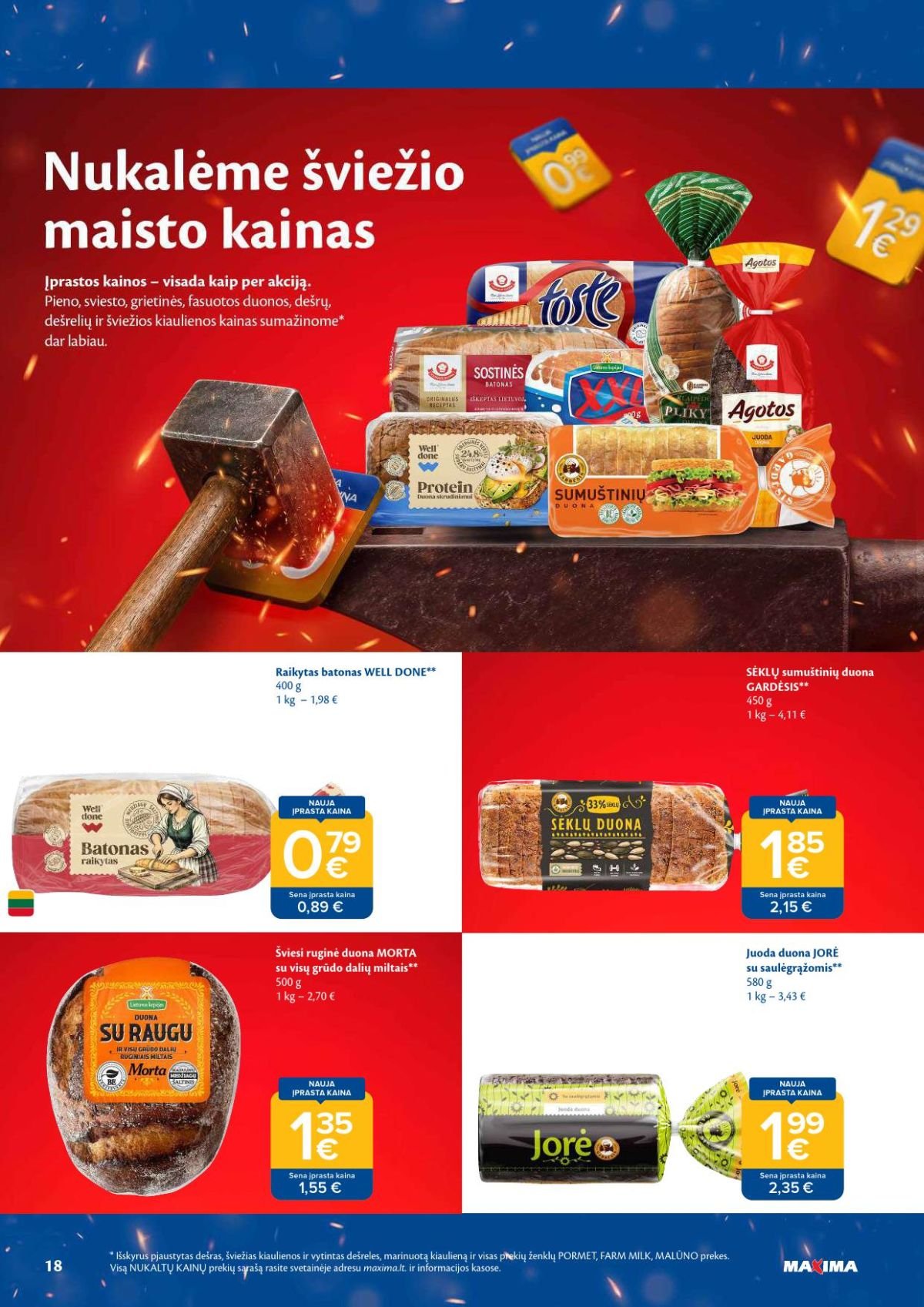MAXIMA - Kaininis leidinys Nr.38 (2026 09 15 - 2026 09 21)