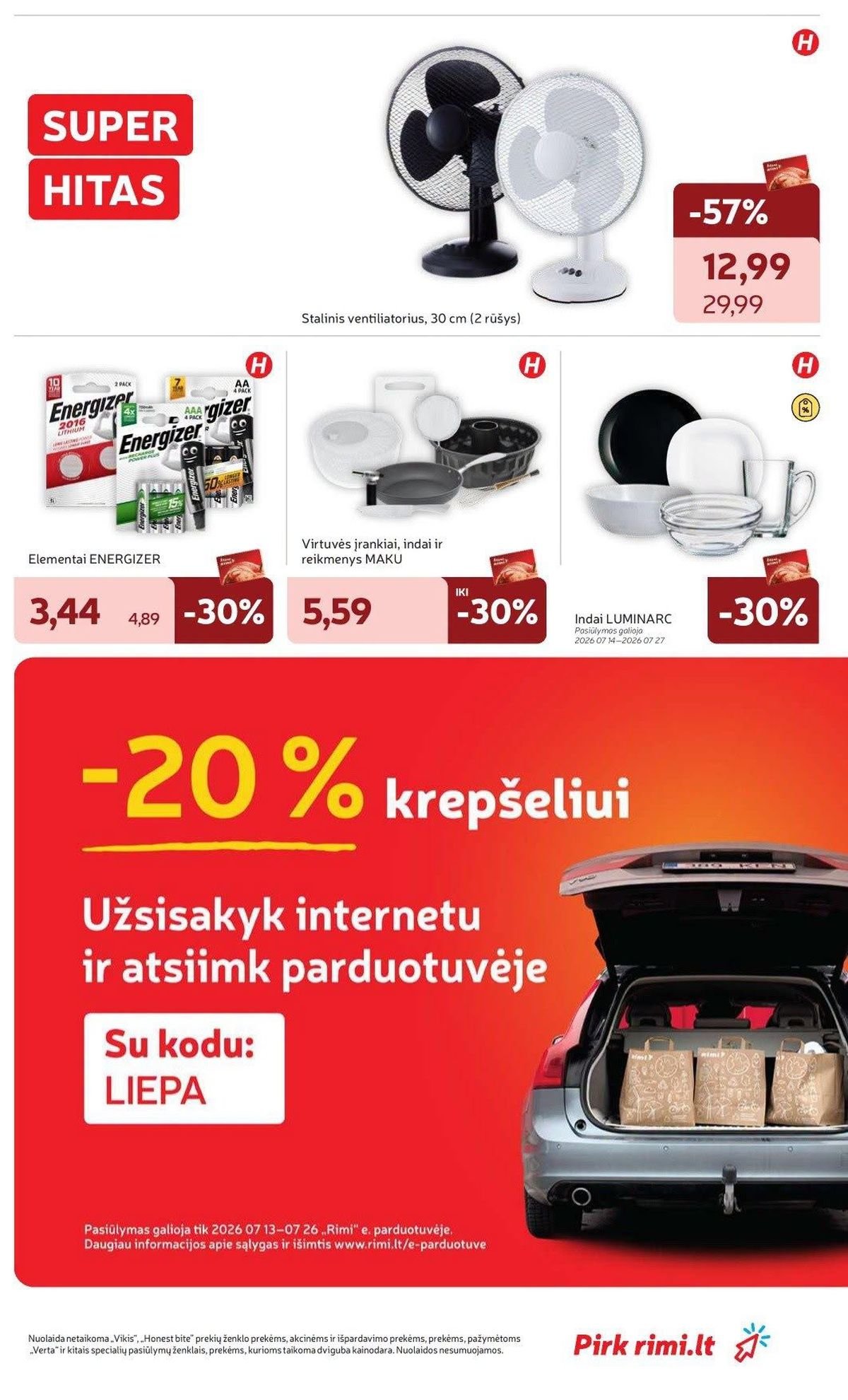 RIMI - Leidinys Nr.30 (2026 07 21 - 2026 07 27)