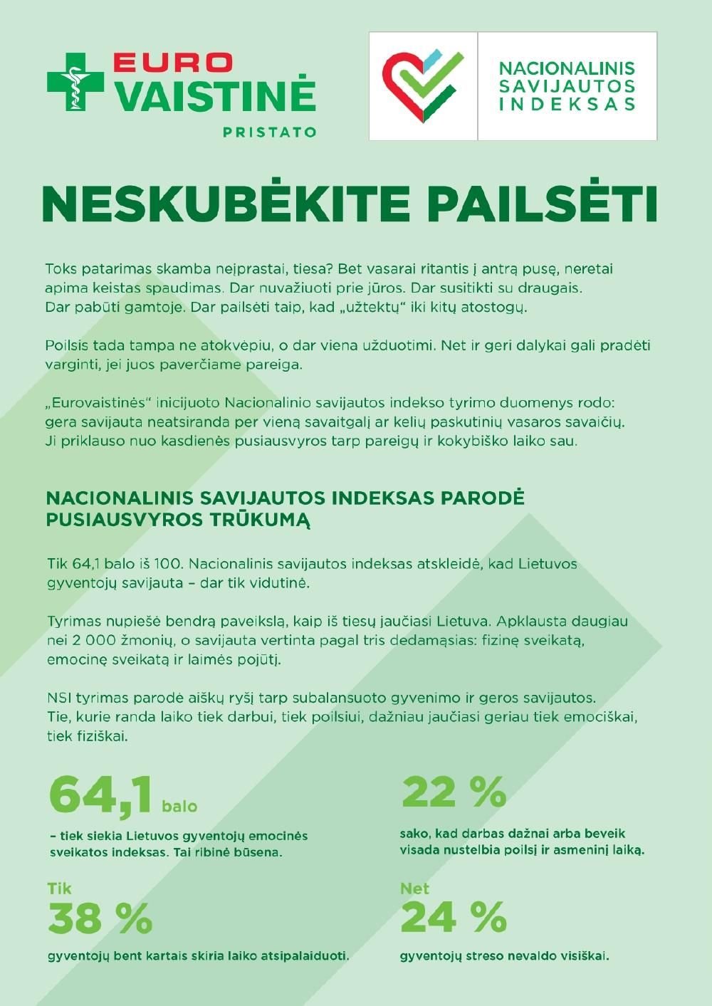 EUROVAISTINĖ (2026 08 01 - 2026 08 31)