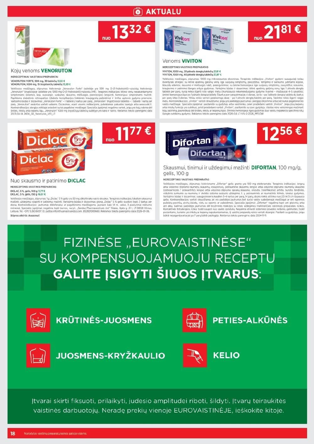 EUROVAISTINĖ (2026 08 01 - 2026 08 31)