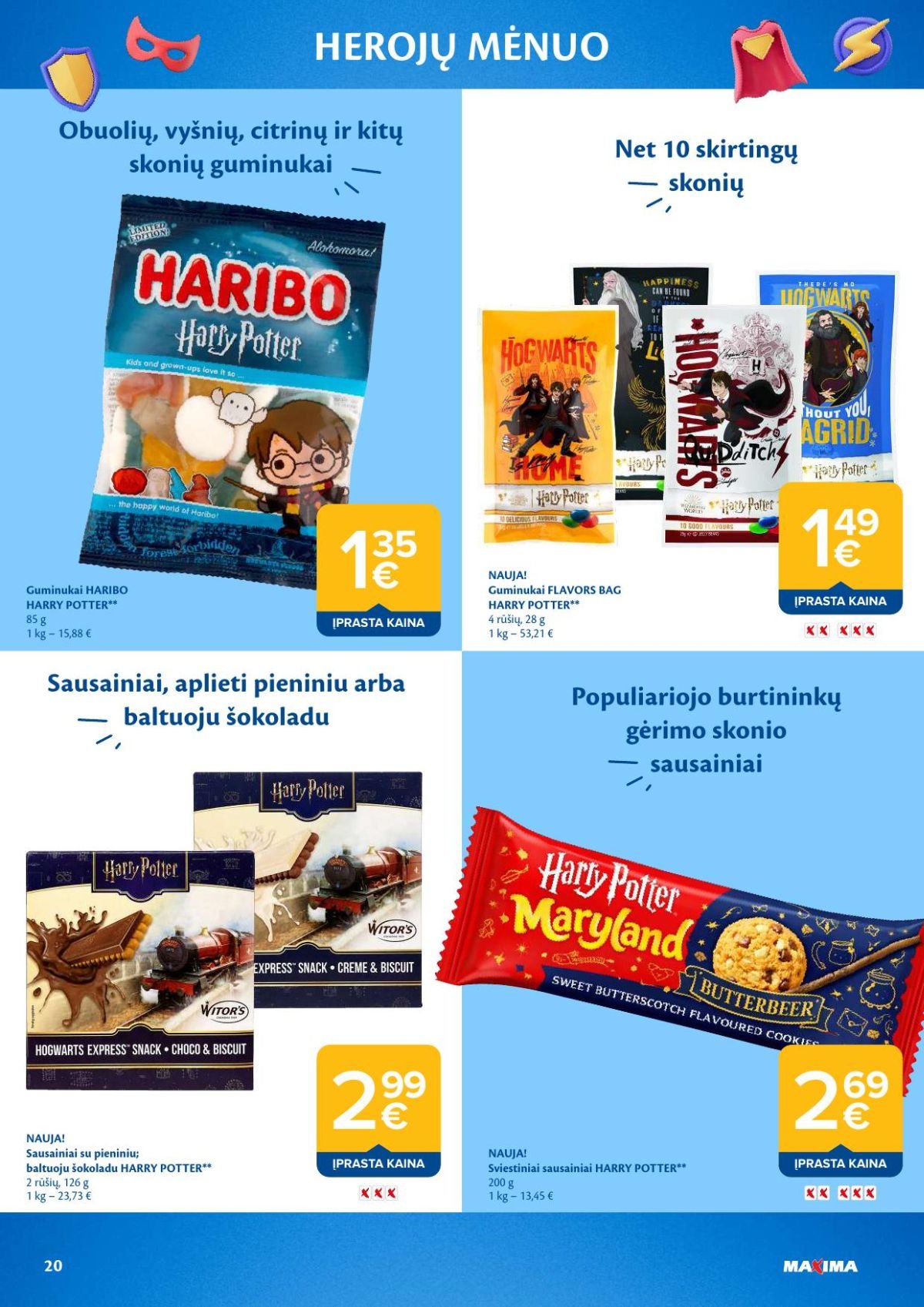 MAXIMA - Herojų Mėnuo (2026 06 09 - 2026 07 06)