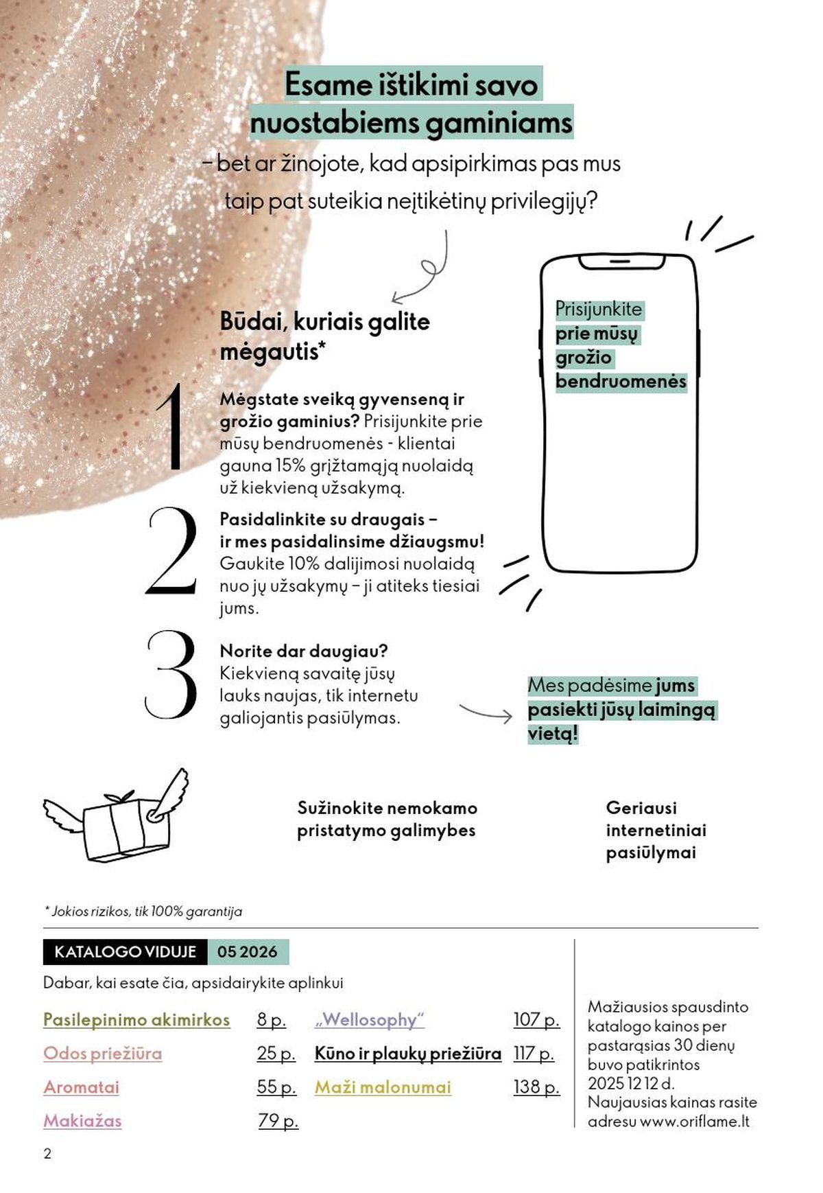 ORIFLAME - Katalogas (2026 04 01 - 2026 04 21)