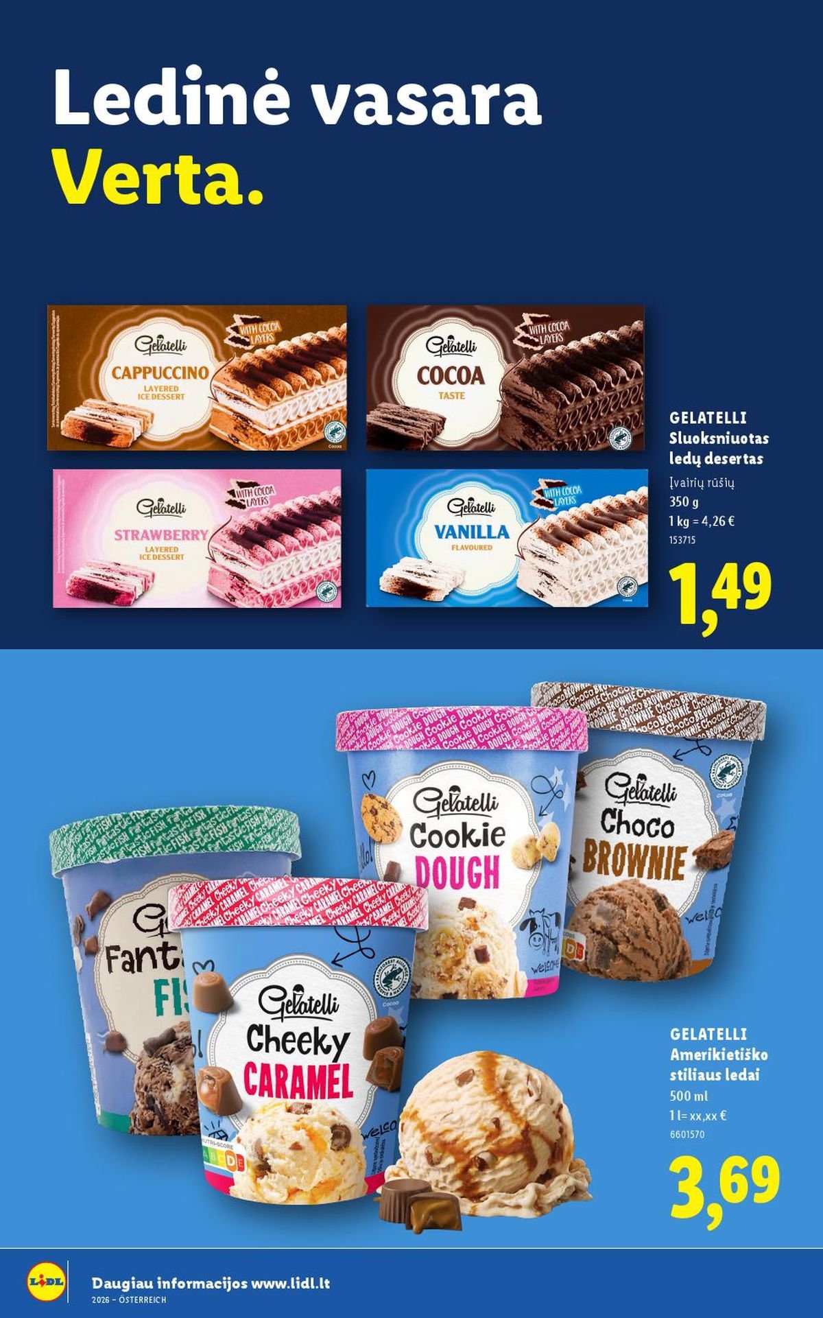 LIDL - Ledų katalogas