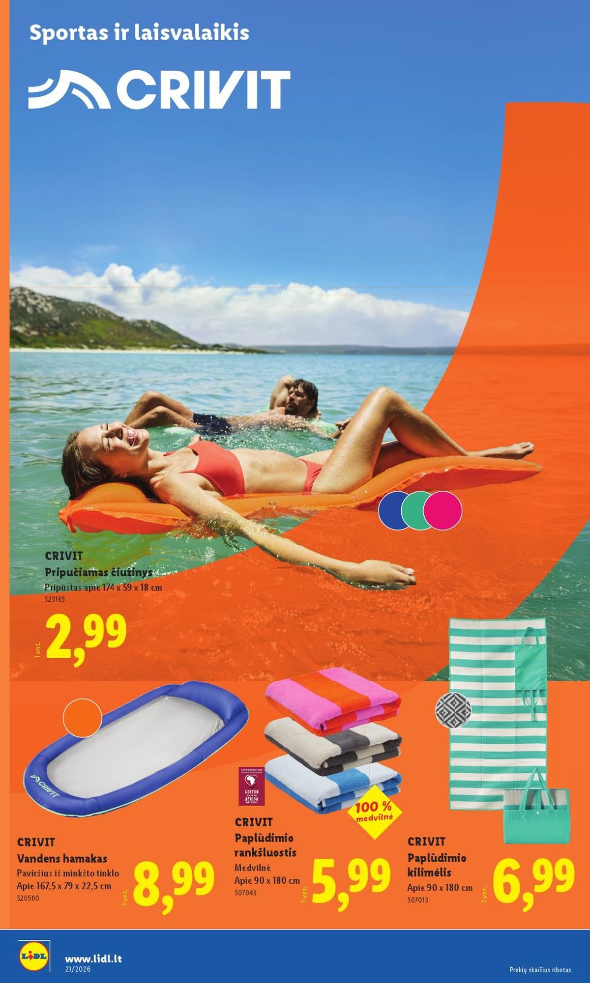 LIDL - Ne maisto prekių pasiūlymai (2026 05 18 - 2026 05 24)