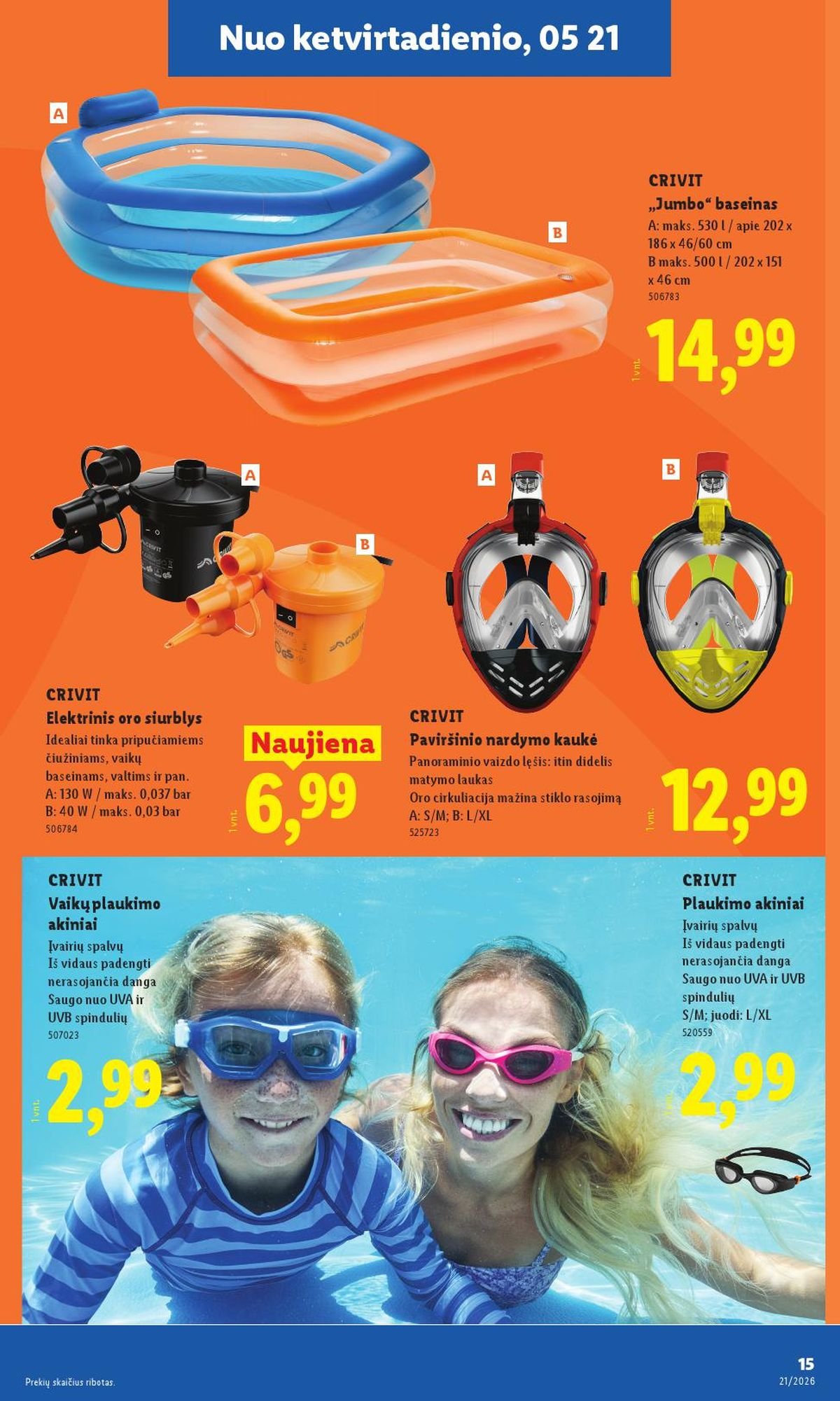 LIDL - Ne maisto prekių pasiūlymai (2026 05 18 - 2026 05 24)