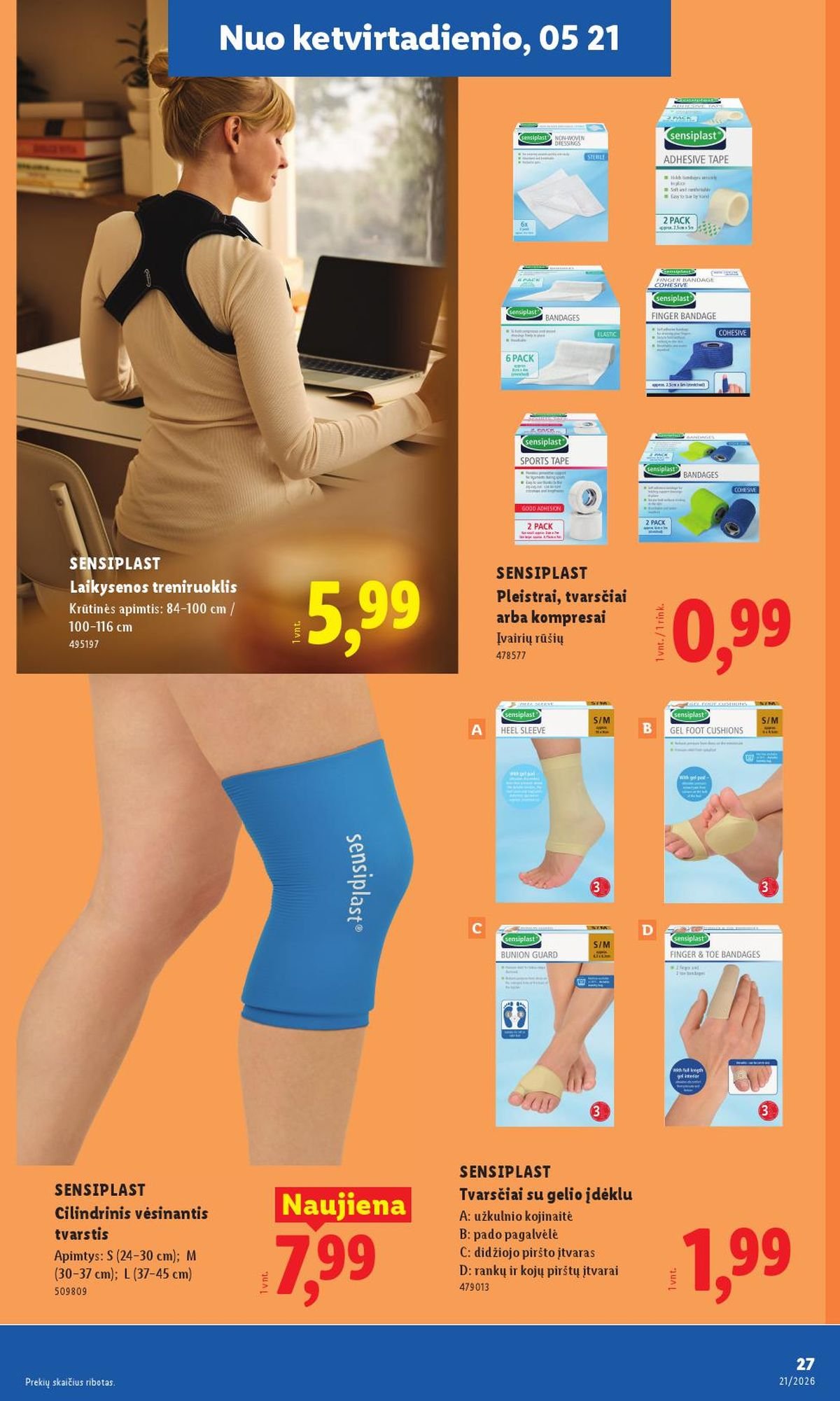 LIDL - Ne maisto prekių pasiūlymai (2026 05 18 - 2026 05 24)