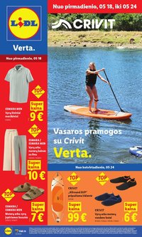 LIDL - Ne maisto prekių pasiūlymai (2026 05 18 - 2026 05 24)