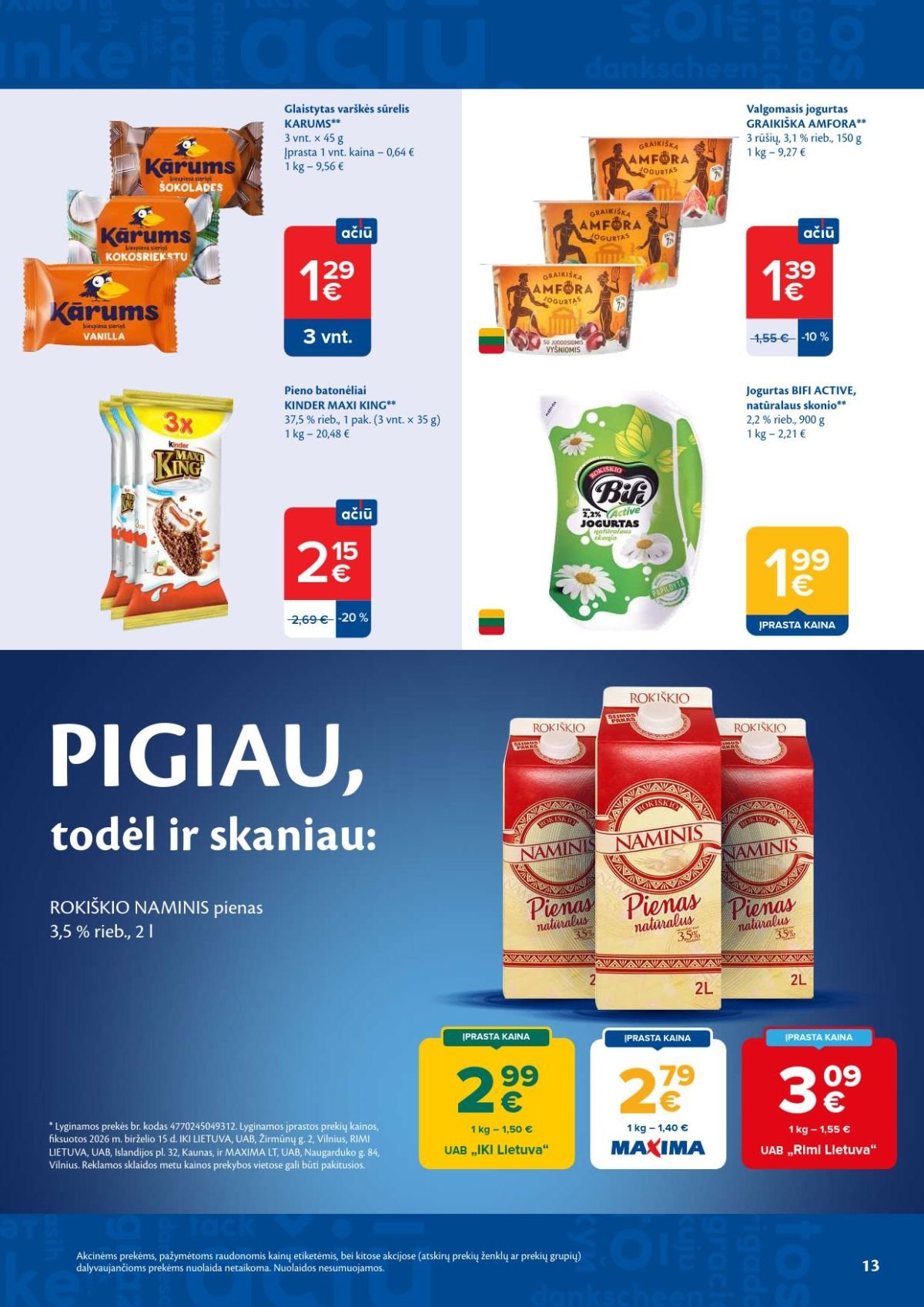 MAXIMA - Kaininis leidinys Nr.26 (2026 06 23 - 2026 06 29)