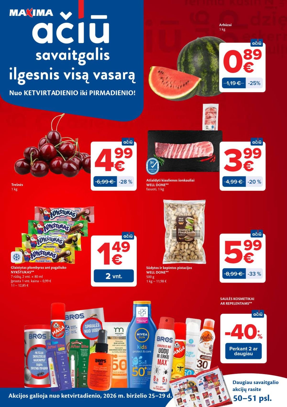 MAXIMA - Kaininis leidinys Nr.26 (2026 06 23 - 2026 06 29)