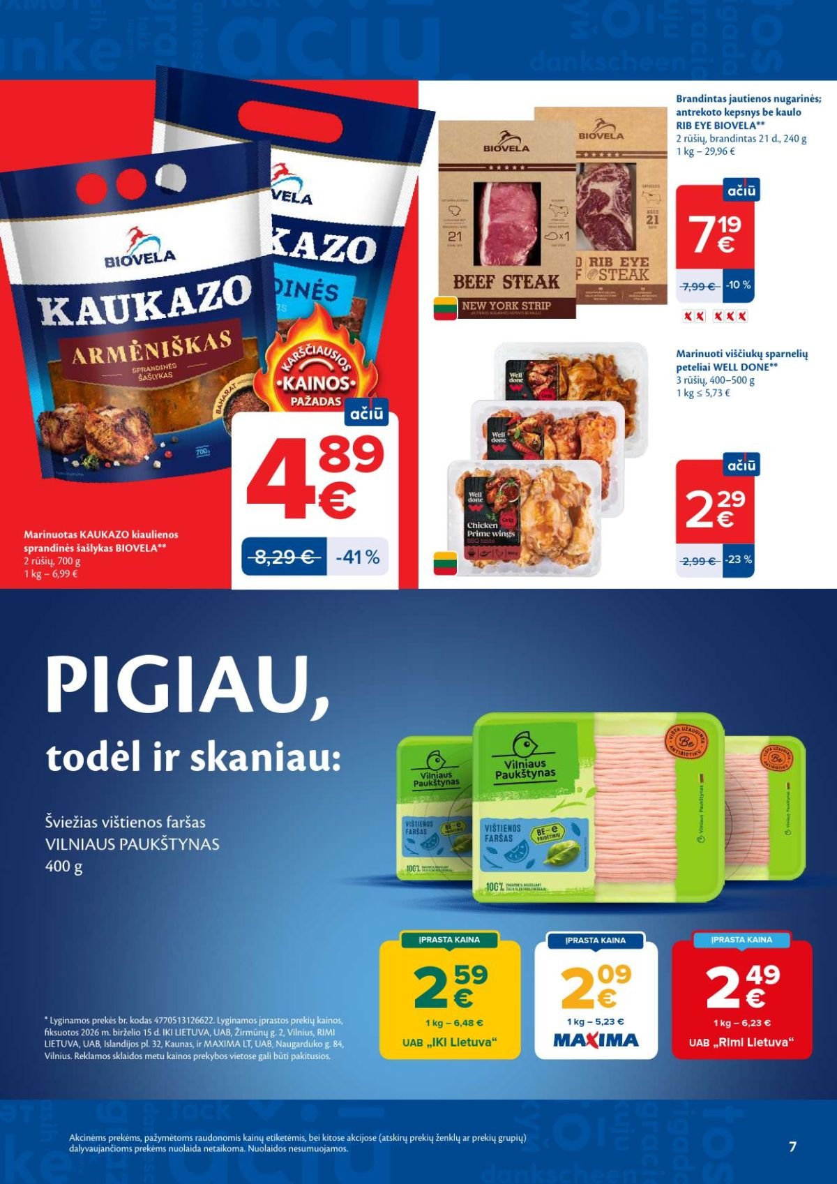 MAXIMA - Kaininis leidinys Nr.26 (2026 06 23 - 2026 06 29)