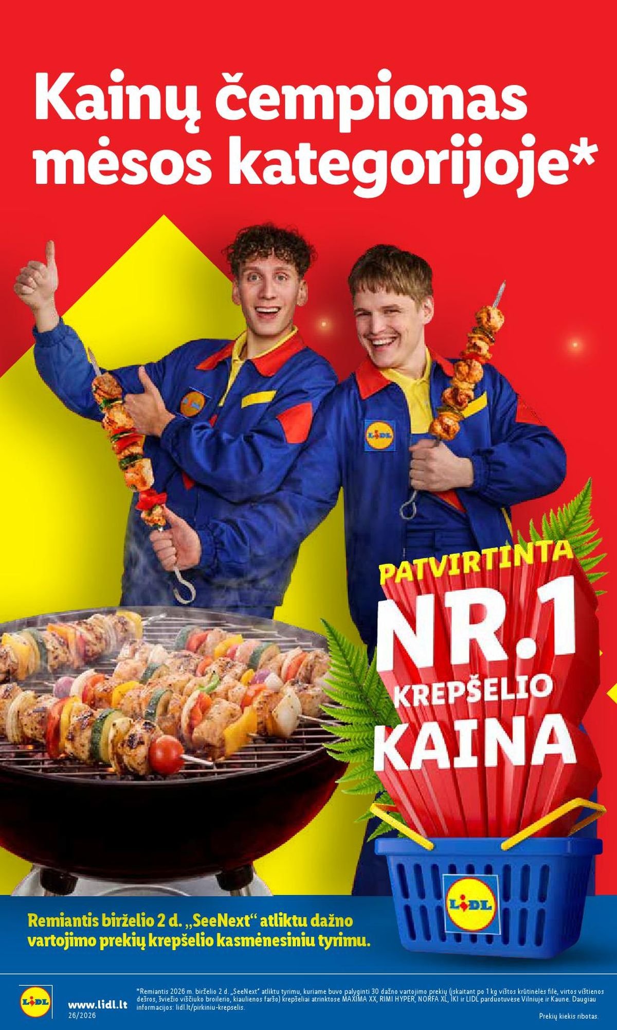 LIDL - Maisto prekių pasiūlymai (2026 06 22 - 2026 06 28)