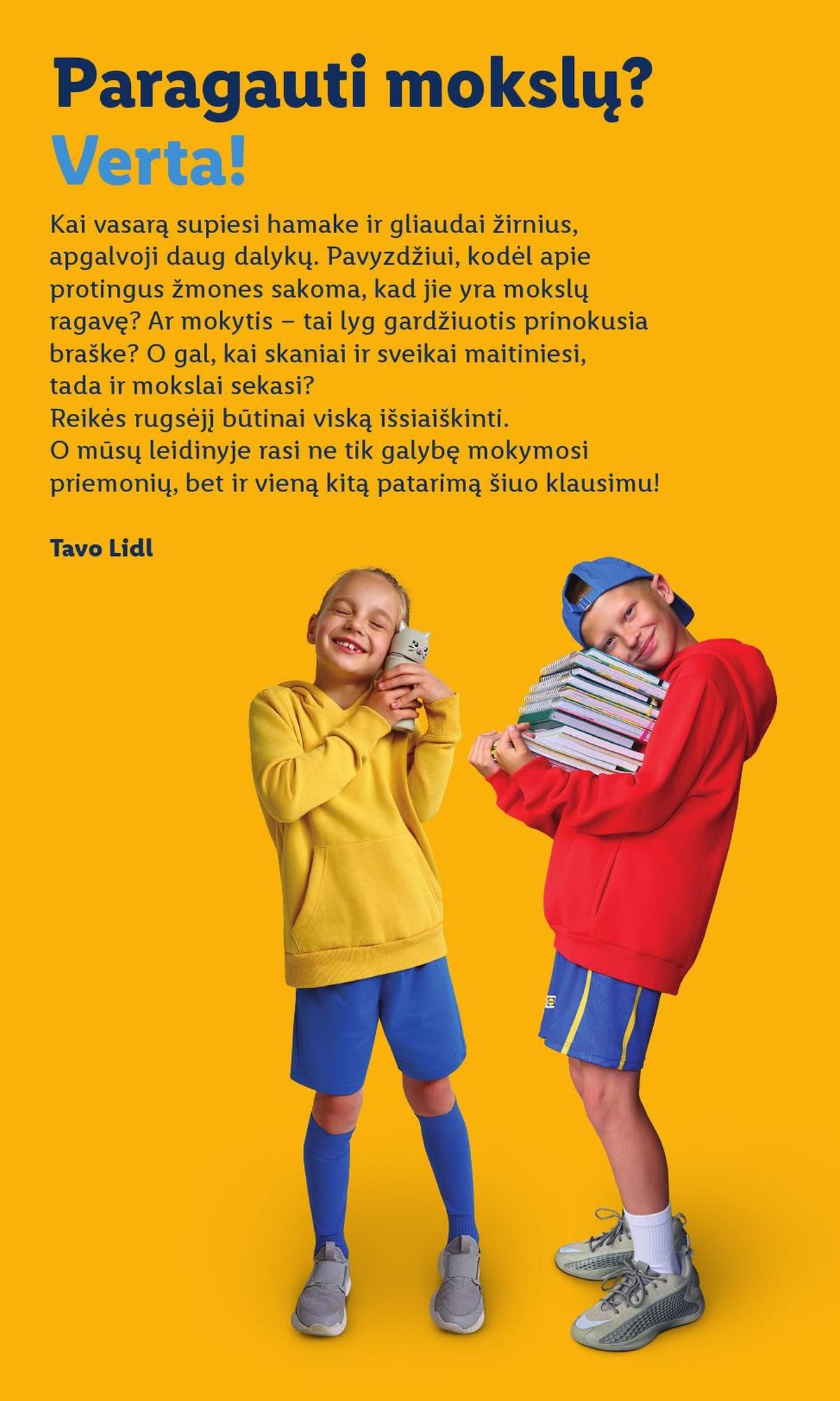 LIDL - Atgal į mokyklą