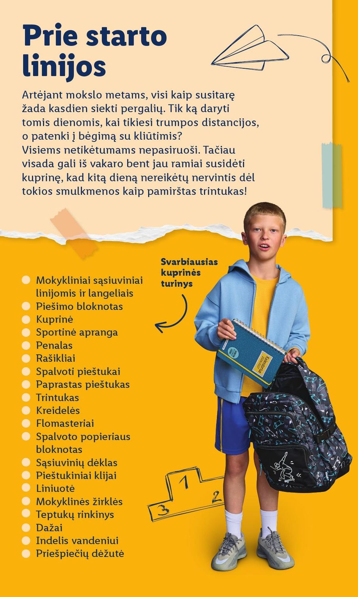 LIDL - Atgal į mokyklą