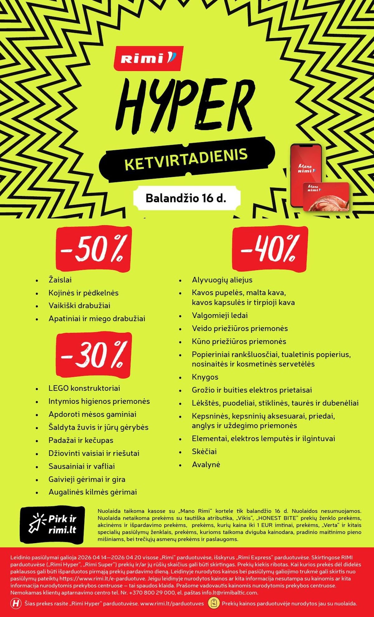 RIMI - Leidinys Nr.16 (2026 04 14 - 2026 04 20)