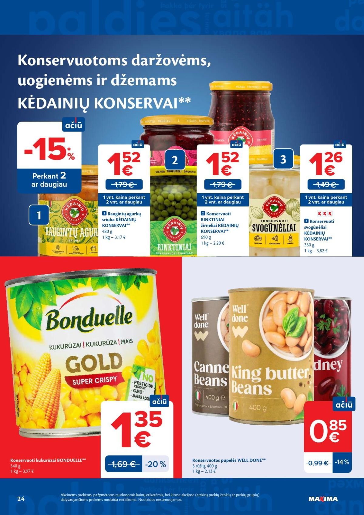 MAXIMA - Kaininis leidinys Nr.24 (2026 06 09 - 2026 06 15)