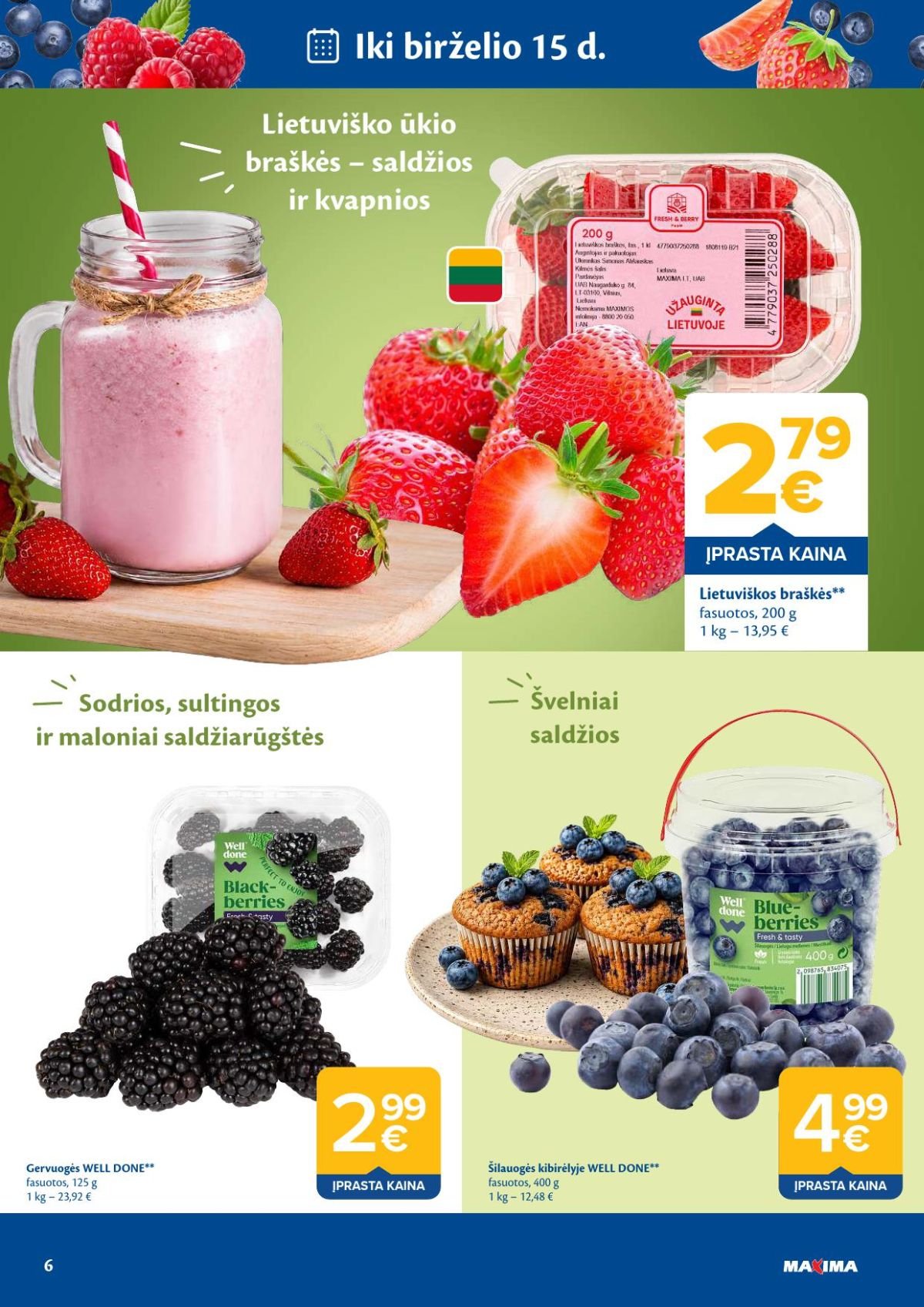 MAXIMA - Kaininis leidinys Nr.24 (2026 06 09 - 2026 06 15)