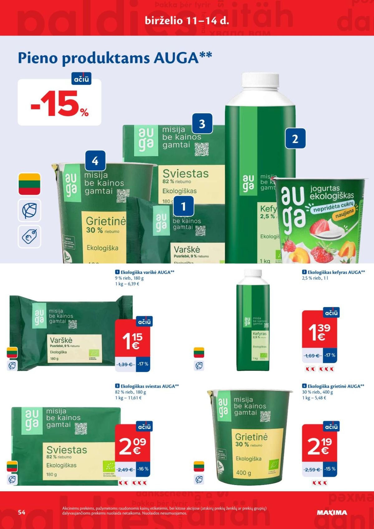 MAXIMA - Kaininis leidinys Nr.24 (2026 06 09 - 2026 06 15)