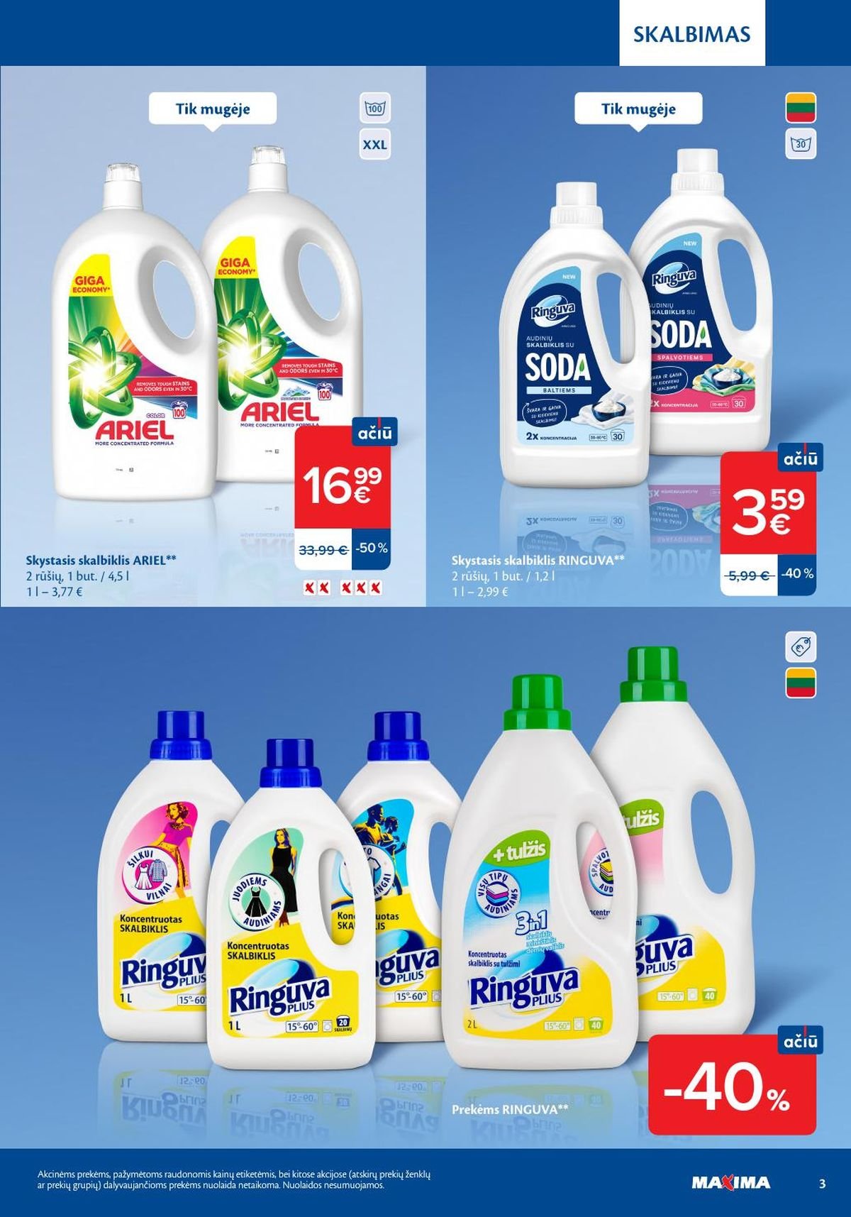 MAXIMA - Švaros mugė (2026 09 03 - 2026 09 23)