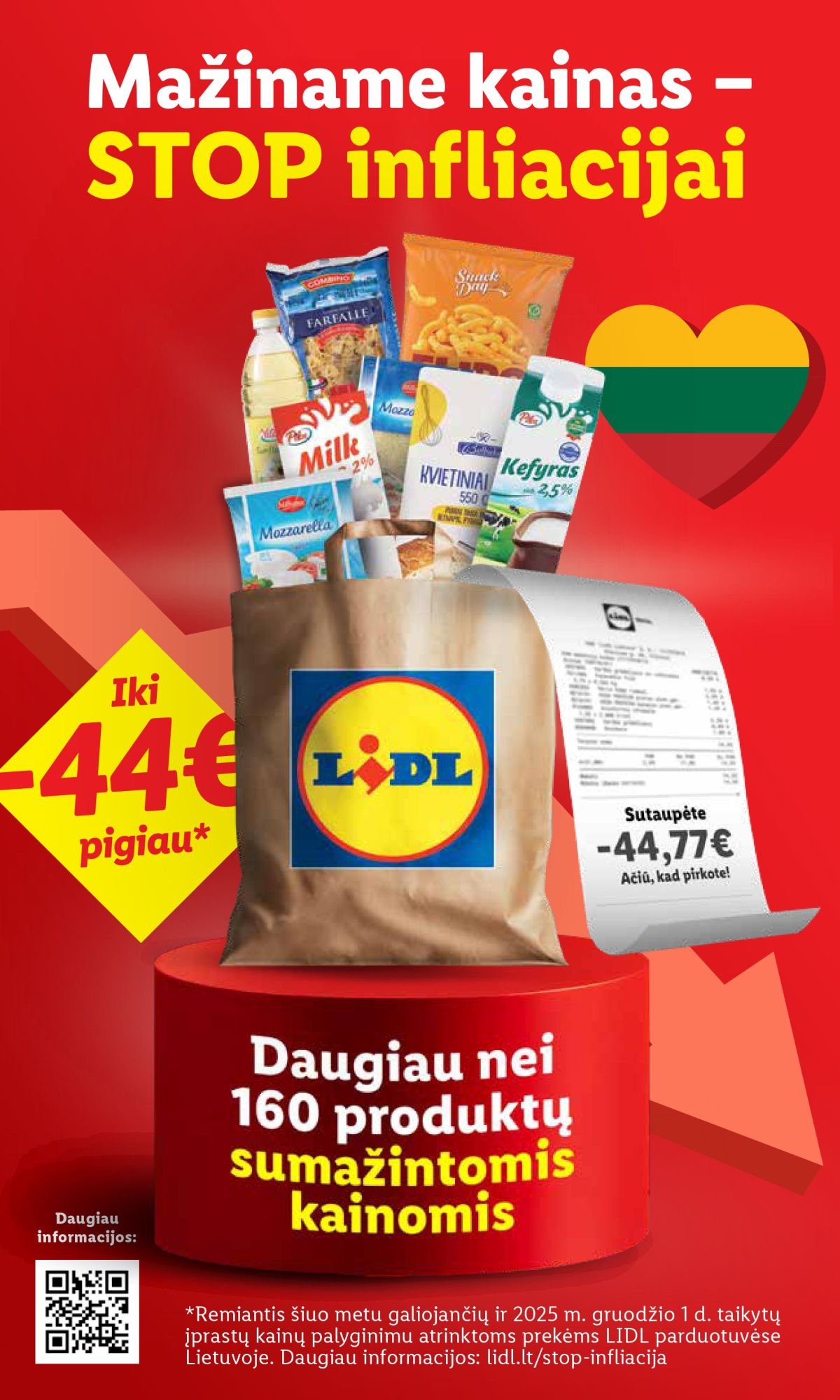 LIDL - Maisto prekių pasiūlymai (2026 04 20 - 2026 04 26)