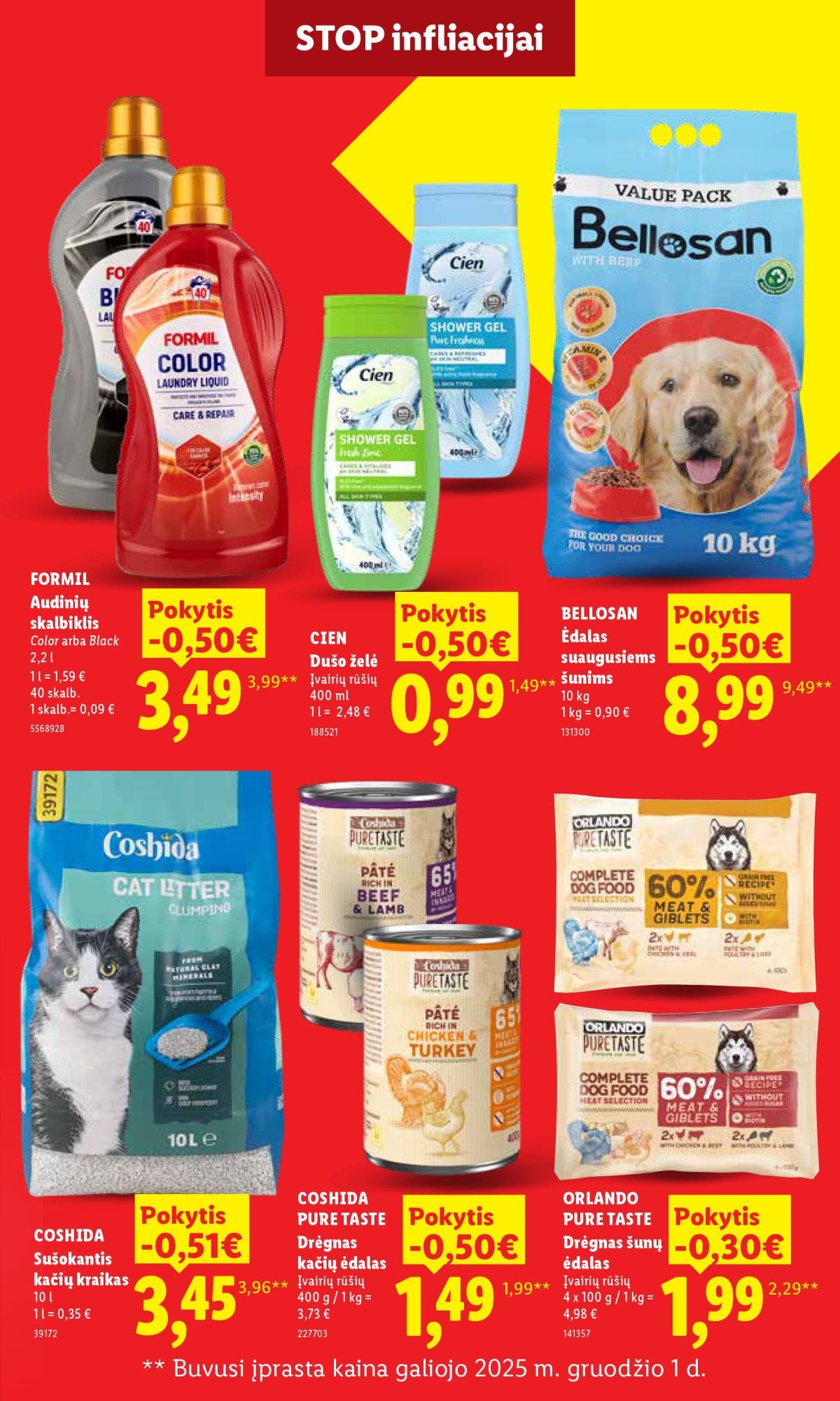 LIDL - Maisto prekių pasiūlymai (2026 04 20 - 2026 04 26)