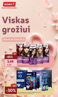 RIMI - GROŽIO prekių katalogas Nr. 05 (2026 04 28 - 2026 05 26)