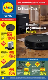 LIDL - Ne maisto prekių pasiūlymai (2026 07 27 - 2026 08 02)