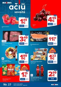 MAXIMA - Kaininis leidinys Nr.27 (2026 06 30 - 2026 07 06)