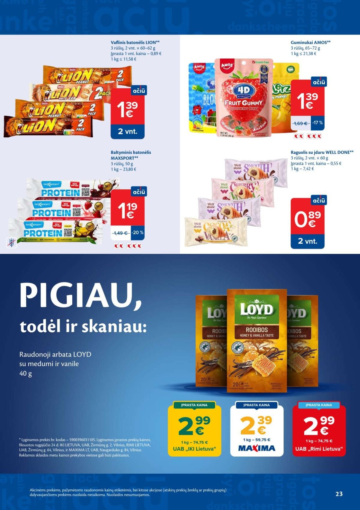 MAXIMA - Kaininis leidinys Nr.36 (2026 09 01 - 2026 09 07)