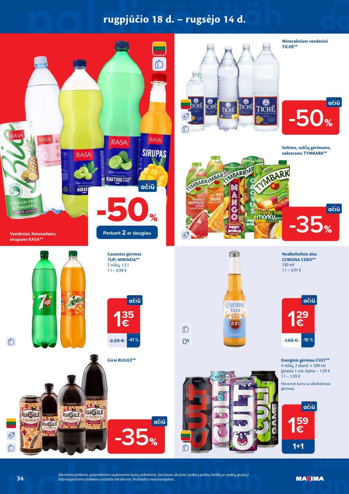 MAXIMA - Kaininis leidinys Nr.36 (2026 09 01 - 2026 09 07)