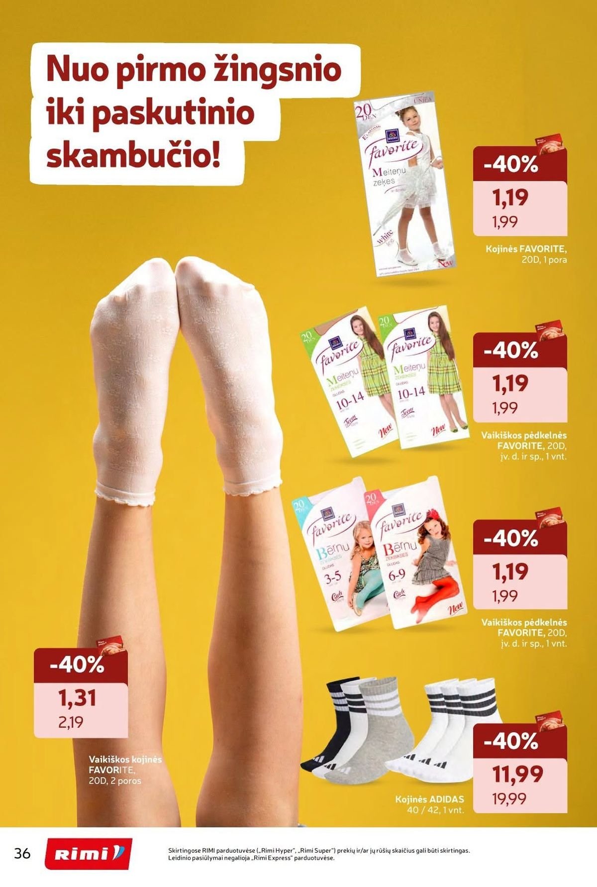 RIMI - Atgal į mokyklą (2026 07 28 - 2026 09 07)