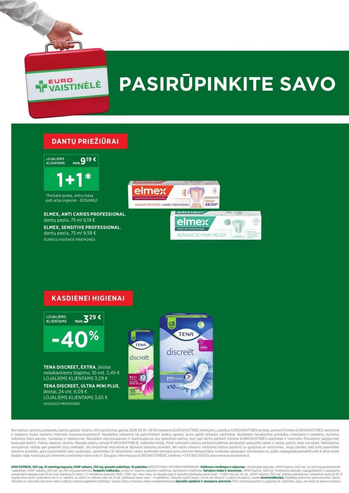 EUROVAISTINĖ (2026 09 01 - 2026 09 30)