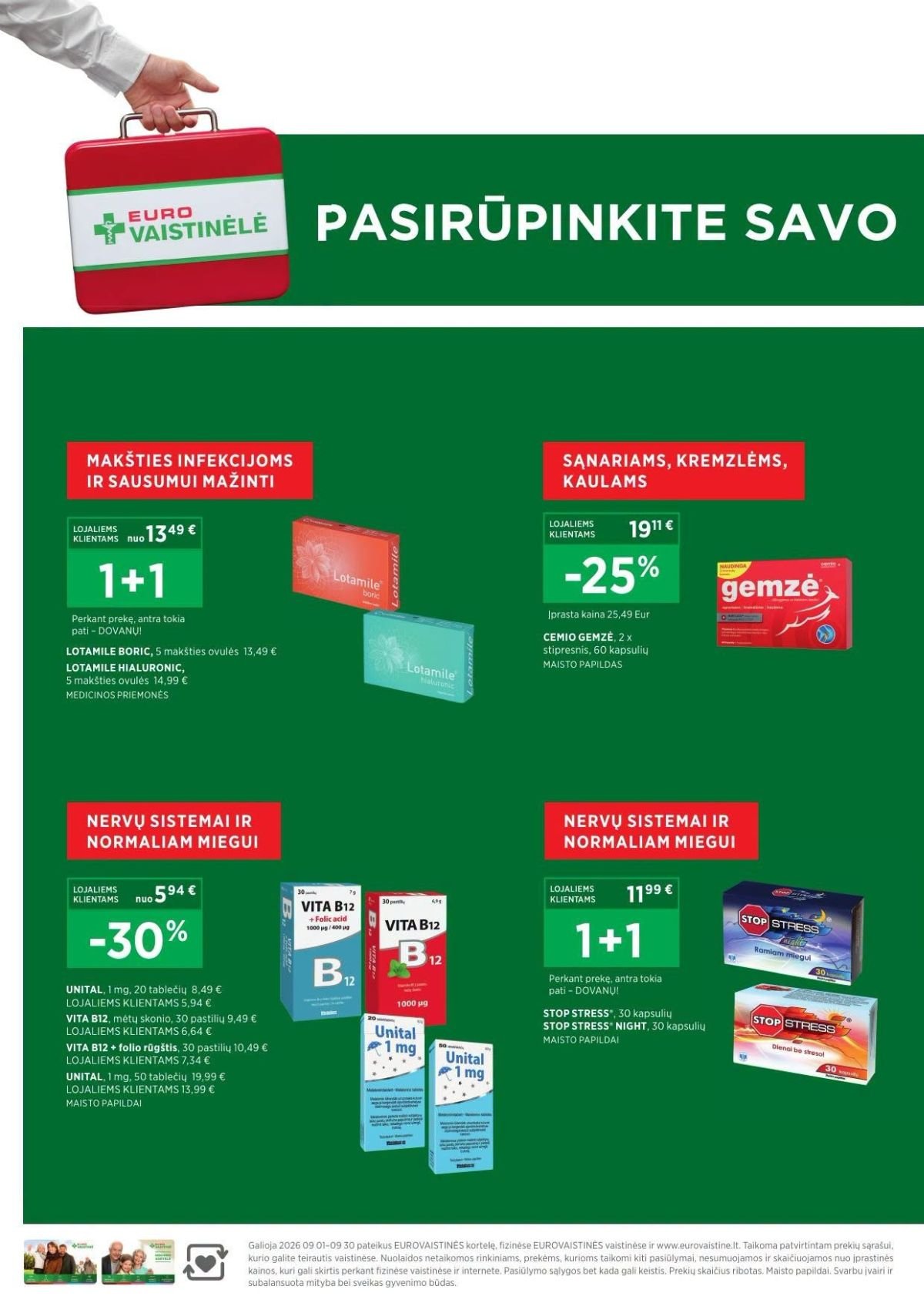 EUROVAISTINĖ (2026 09 01 - 2026 09 30)
