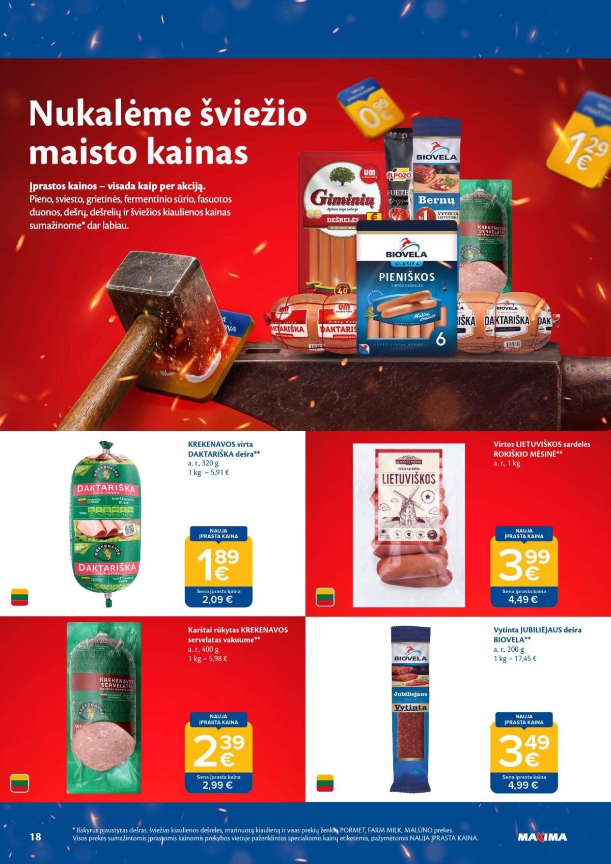 MAXIMA - Kaininis leidinys Nr.31 (2026 07 28 - 2026 08 03)