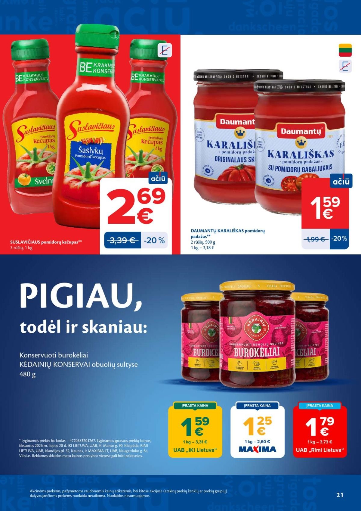 MAXIMA - Kaininis leidinys Nr.31 (2026 07 28 - 2026 08 03)